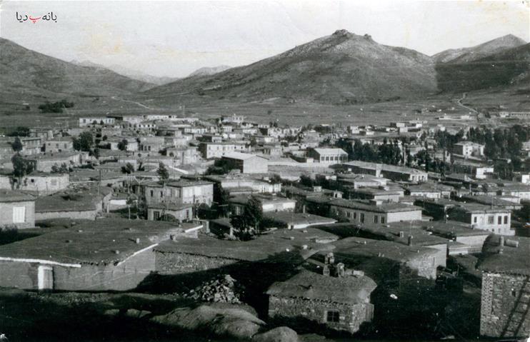 نمایی قدیمی از بانه