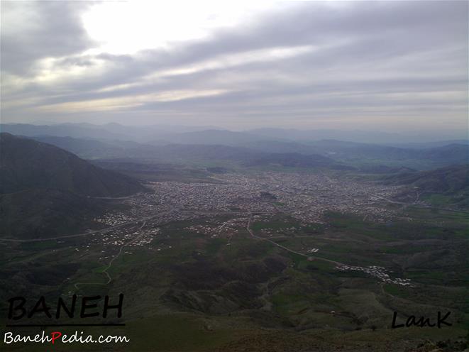 نمایی از بانه